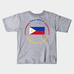 PATRON SAINT OF THE PHILLIPINES Kids T-Shirt